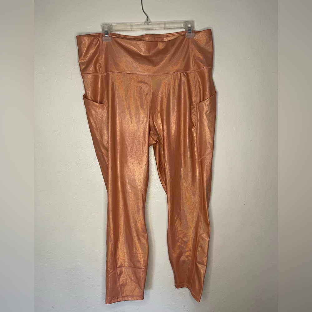 Fabletics High-Waisted Iridescent Luxe Leggings 2X
